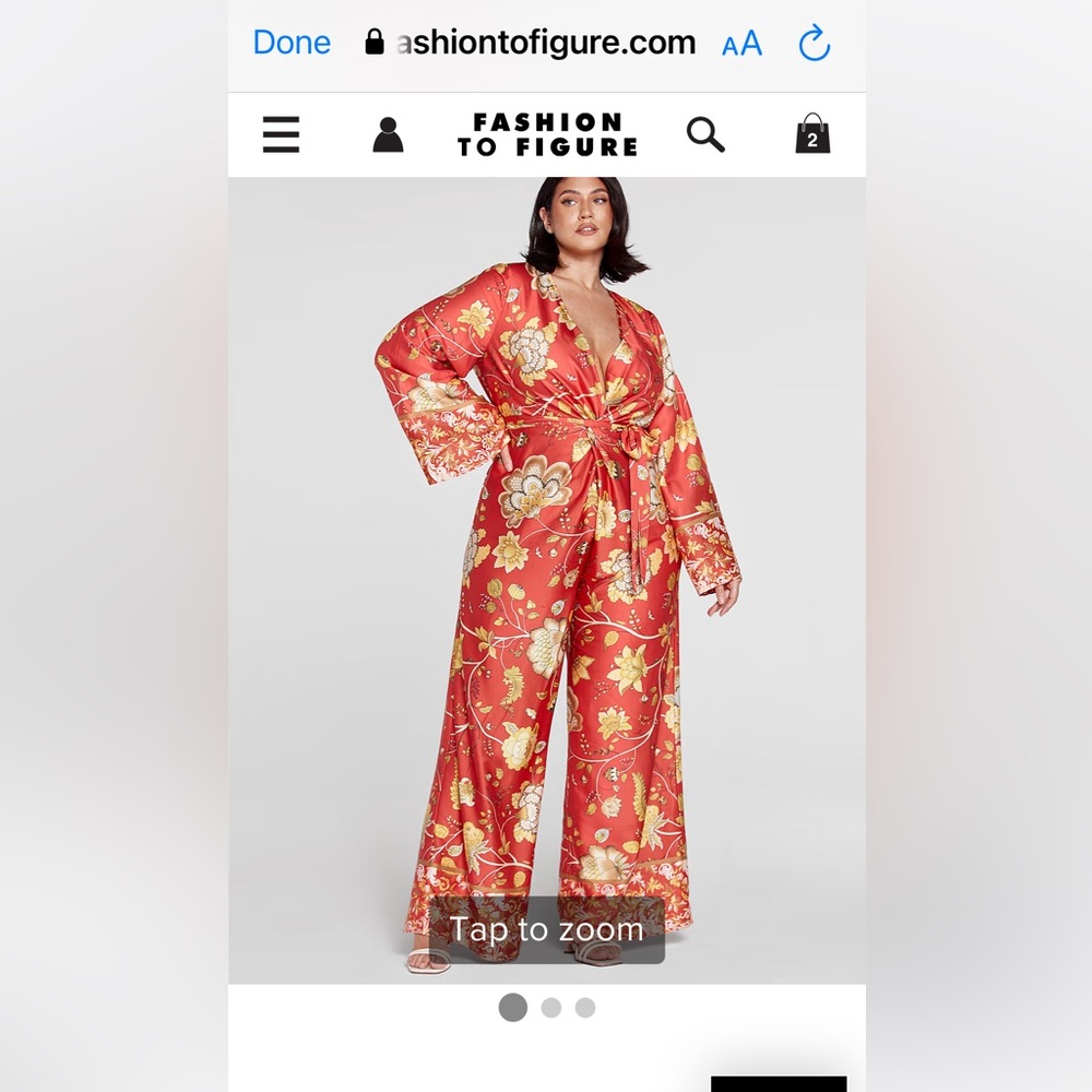 Floral jumpsuit